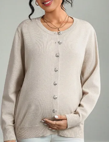 Cardigan SHEIN Maternity, maro