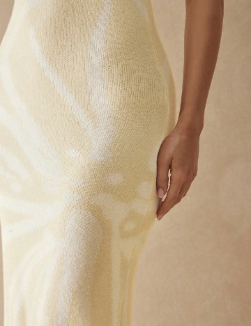 Rochie lunga SHEIN, crem