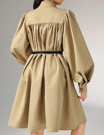 Rochie scurta SHEIN, bej