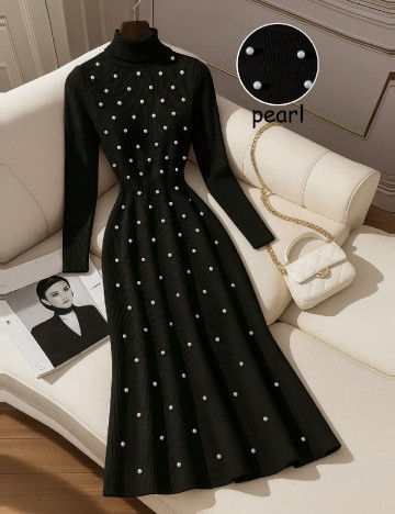 Rochie lunga SHEIN, negru