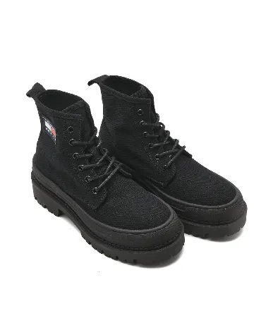Ghete Tommy Jeans, negru