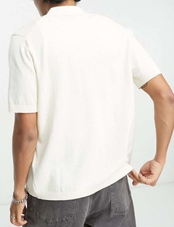 Tricou Lyle&Scott, crem