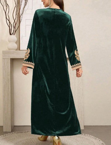 Rochie lunga SHEIN, verde