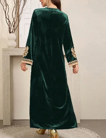 Rochie lunga SHEIN, verde