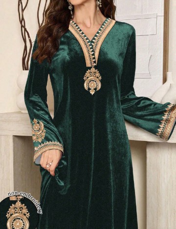 Rochie lunga SHEIN, verde