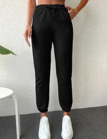 Pantaloni SHEIN, negru