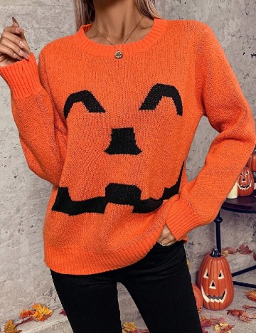 Bluza SHEIN, portocaliu