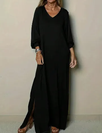 Rochie lunga SHEIN, negru