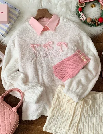Bluza SHEIN, alb
