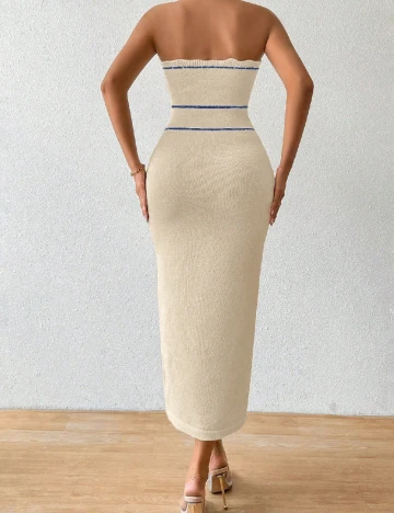 Rochie medie SHEIN, crem