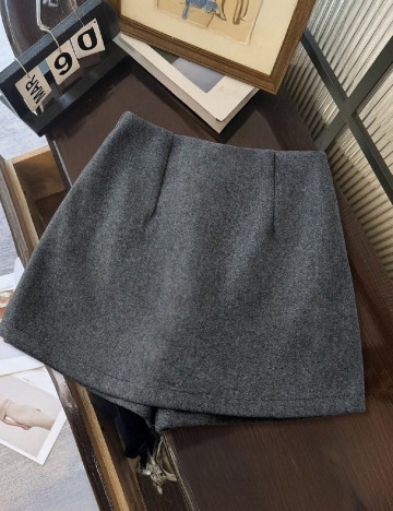 Fusta pantalon SHEIN, gri