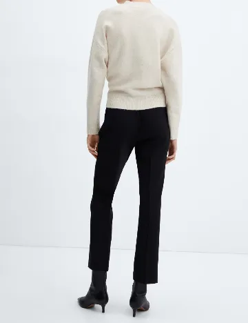 Pantaloni Mango, negru