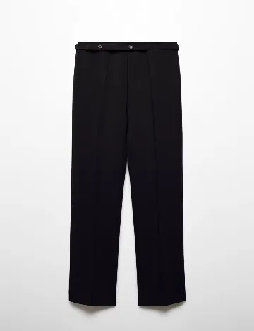 Pantaloni Mango, negru