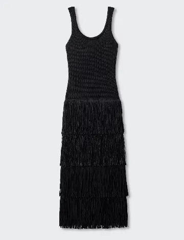 Rochie lunga Mango, negru