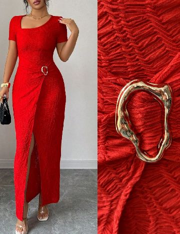 Rochie lunga SHEIN, rosu