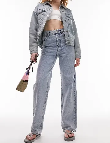 Jacheta Oversize Top Shop, albastru