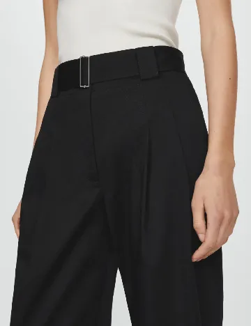 Pantaloni Mango, negru
