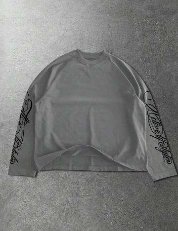Bluza Romwe, gri
