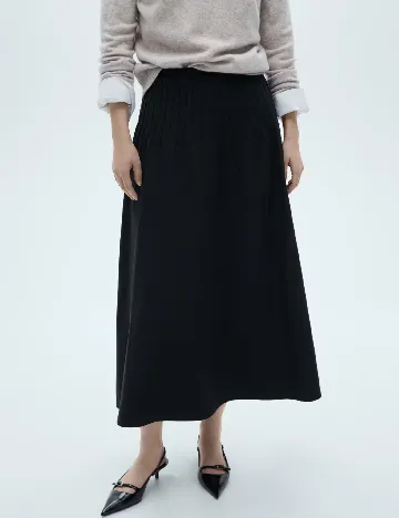 Fusta Mango, negru