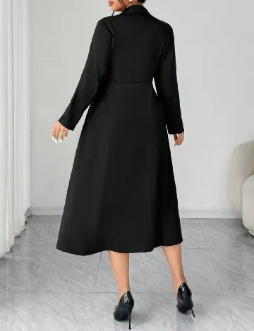 Rochie medie SHEIN CURVE, negru