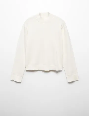 Bluza Mango, alb
