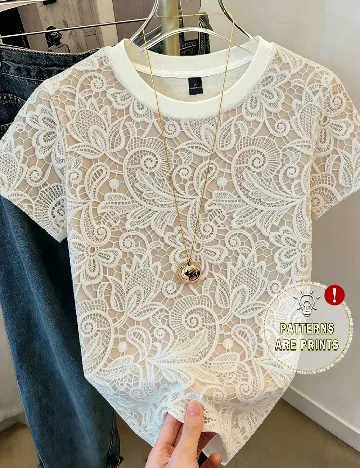 Tricou SHEIN CURVE, bej