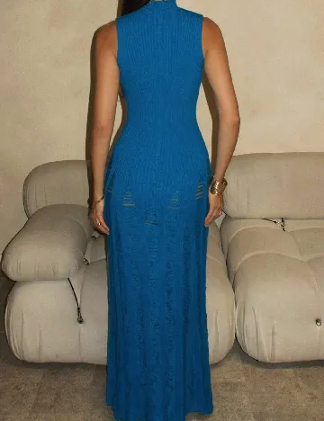 Rochie lunga SHEIN, albastru