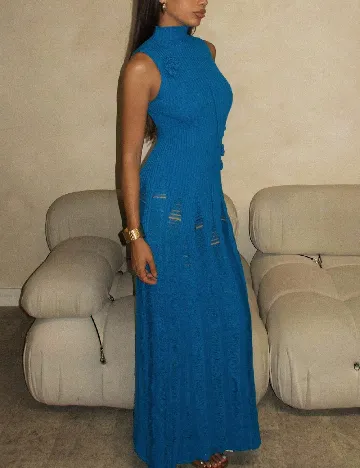 Rochie lunga SHEIN, albastru