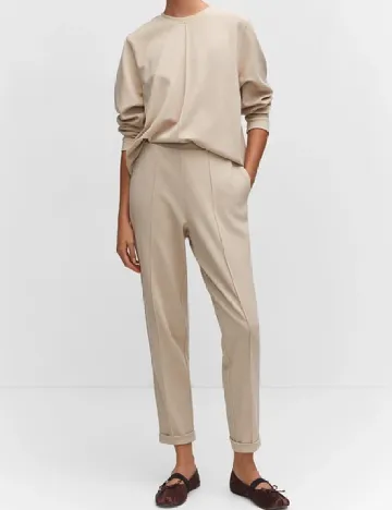 Bluza Mango, crem