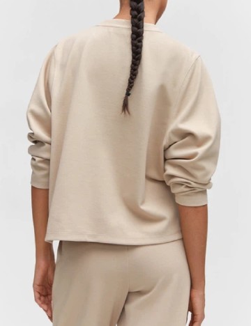 Bluza Mango, crem