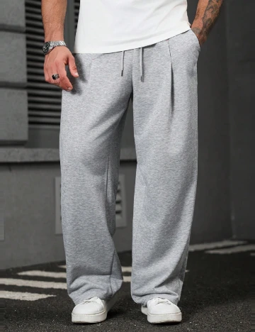 Pantaloni SHEIN, gri
