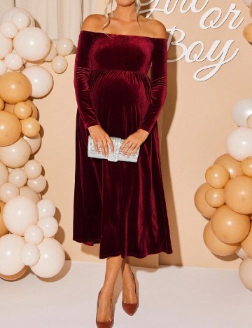 Rochie medie SHEIN, rosu