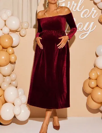 Rochie medie SHEIN, rosu