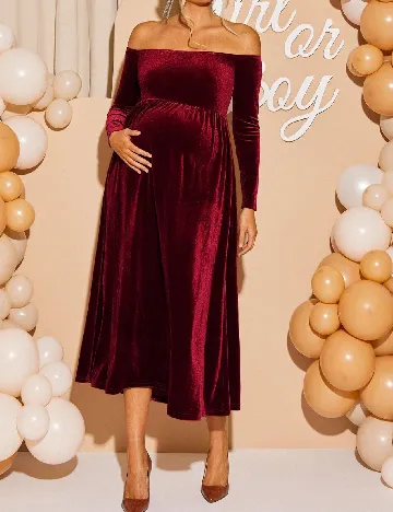 Rochie medie SHEIN, rosu