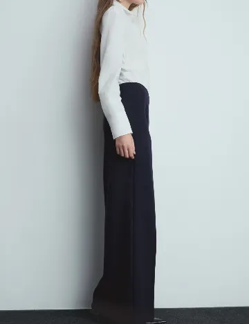 Pantaloni Mango, bleumarin
