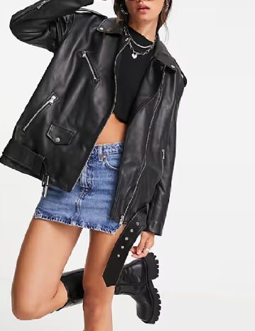 Jacheta Oversize ASOS, negru