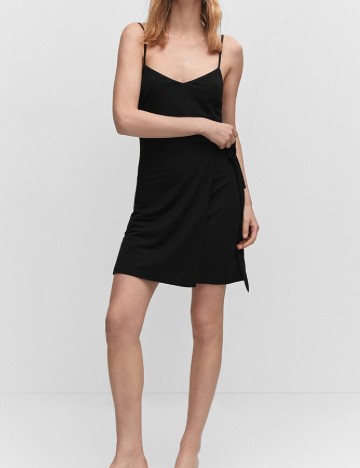 Rochie scurta Mango, negru