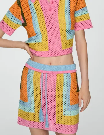 Fusta Mango, mix culori