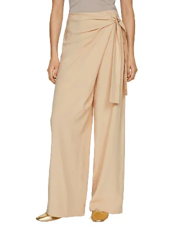 Pantaloni Mango, crem