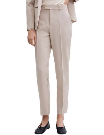 Pantaloni Mango, crem