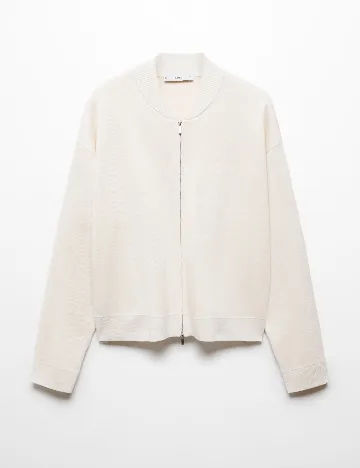 Bluza Mango, ecru