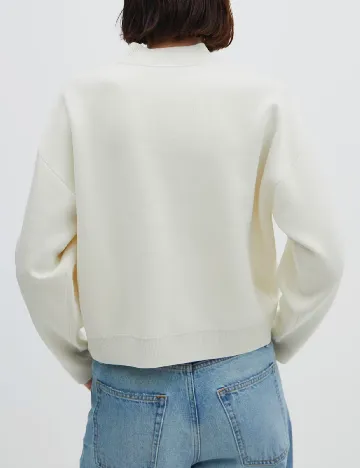 Bluza Mango, ecru