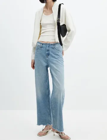Bluza Mango, ecru