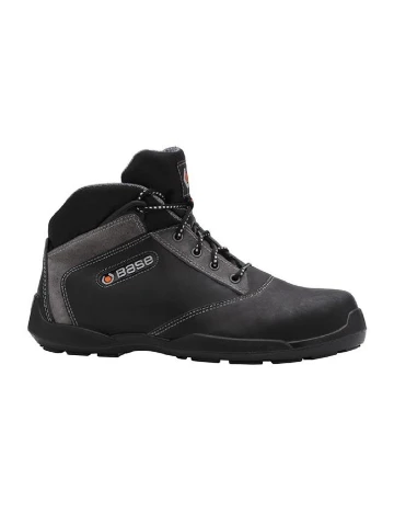 Ghete de protectie cu varf metalic Base Protection, negru