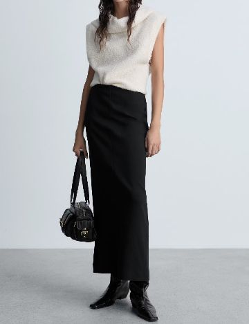 Fusta Mango, negru