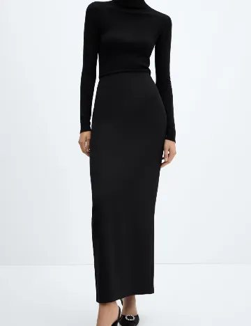Fusta Mango, negru