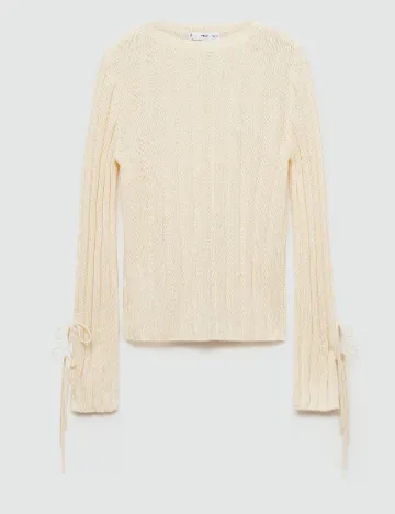 Bluza Mango, crem