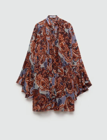 Rochie scurta Mango, mix culori