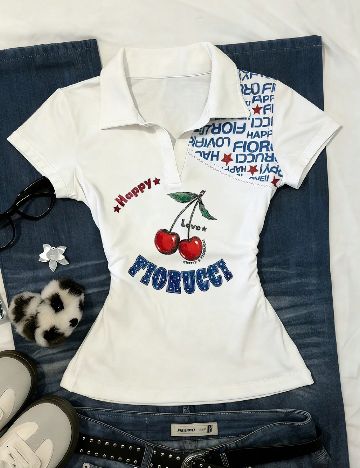 Tricou SHEIN, alb