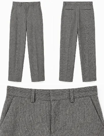 Pantaloni ASOS, gri